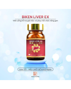 Viên uống hỗ trợ giải độc và phục hồi chức năng gan BIKEN LIVER EX